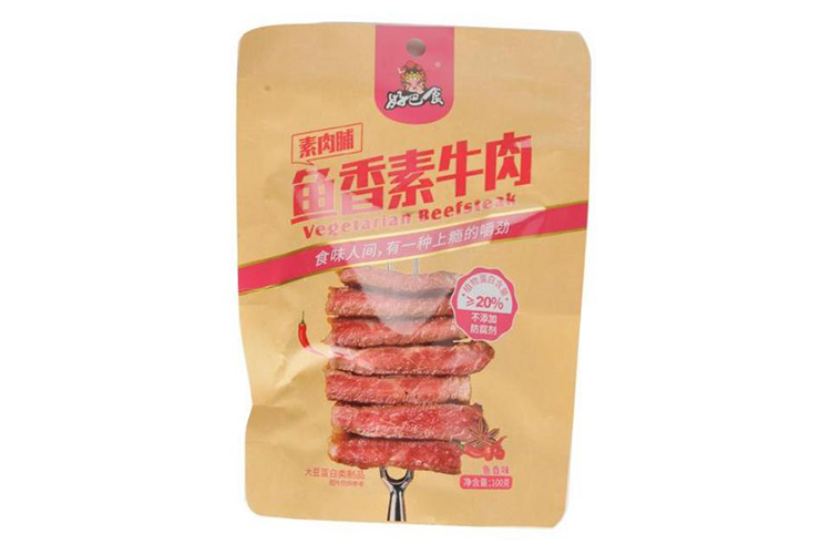 HAOBASHI YUXIANG VEGETARIAN BEEF STEAK 100G